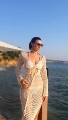 ÖRME PLAJ ELBİSESİ